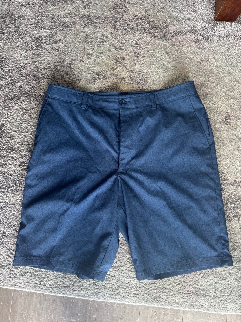 Nicklaus Men's Hybrid Golf Navy Blue Performance Shorts Sz 36